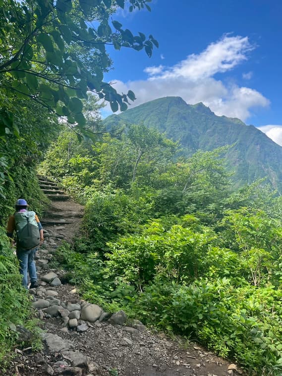 谷川岳のピーク